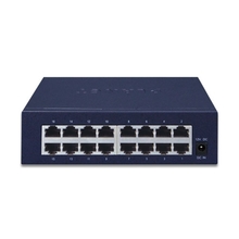 16-Ports 10/100/1000BASE-T Desktop Metal Gigabit Ethernet Switch (External Power)