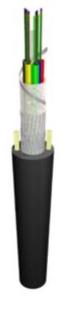 96FO (8x12) Duct + ADSS Flex Tube Fiber Optic Cable SM G.657.A2 HDPE