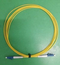 LC-LC Fiber Patch Cord Simplex SM 2.0 mm yellow 1.5m 