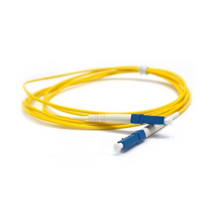LC/PC-LC/PC Fiber Patch Cord Simplex SM G.657.A2 2mm 2m Yellow