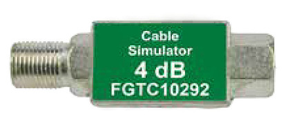 Cable Simulator F-M F-F 4dB 5-860MHz