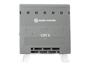 Cat 6 Multi Jack Cassette Module 6 Ports Grey