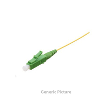 LC/APC 12x Fiber Pigtail Set  SM 900µm LB 2m Yellow